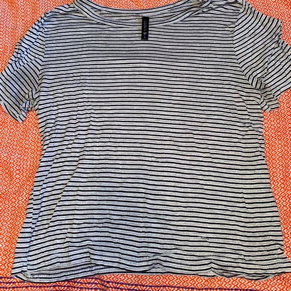Stripped crop top